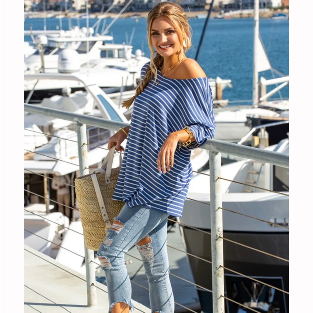 Soft and Drapery Strip Short Top. LOW STOCK